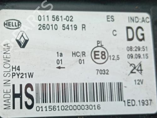 Right headlight RENAULT TWINGO III (BCM_, BCA_) 1.0 SCe 70 | BP34632033C29 - Image 8