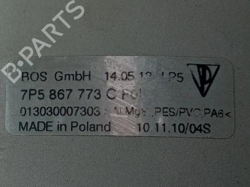 Rear parcel shelf PORSCHE CAYENNE (92A) 3.0 Diesel | BP29128050C85 - Image 6