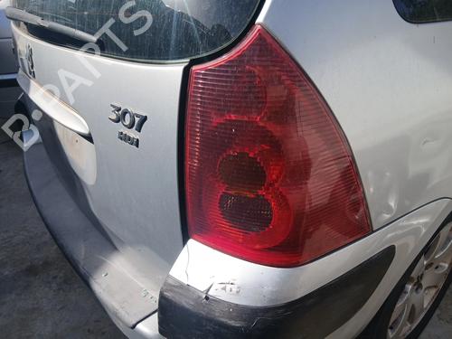 Used Right taillight Right taillight PEUGEOT 307 Break (3E) 1.4 HDi (68 hp) 36073702 36073702