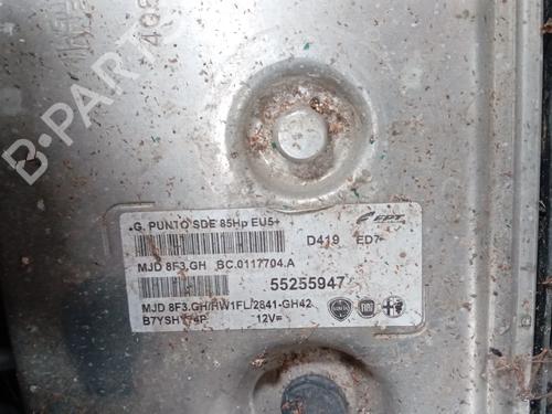 Engine control unit (ECU) FIAT PUNTO EVO (199_) 1.3 D Multijet | BP36703808M57 - Image 2