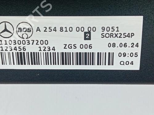 Rear parcel shelf MERCEDES-BENZ GLC (X254) 220d 4-matic (254.605) | BP36936014C85  - Image 5
