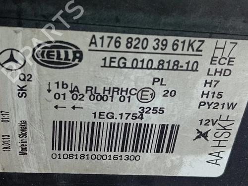 Right headlight MERCEDES-BENZ A-CLASS (W176) A 180 CDI (176.000) | BP36535336C29  - Image 6