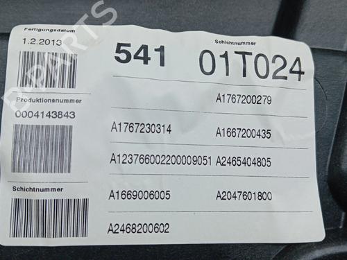 Front right window mechanism MERCEDES-BENZ A-CLASS (W176) A 180 CDI (176.000) | BP36535304C23 - Image 3