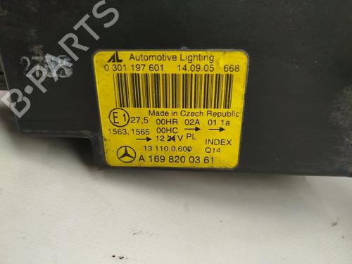Left headlight MERCEDES-BENZ A-CLASS (W169) A 180 CDI (169.007, 169.307) | BP27840428C28 - Image 3