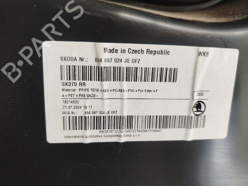 Rear right panel SKODA KAMIQ (NW4) 1.0 TSI | BP37509387C61 - Image 3