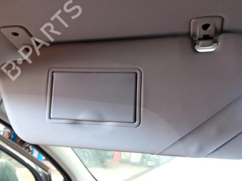 Venstre solskærm Venstre solskærm PEUGEOT 3008 I MPV (0U_) 1.6 BlueHDi 120 (120 hp) 37592731 37592731