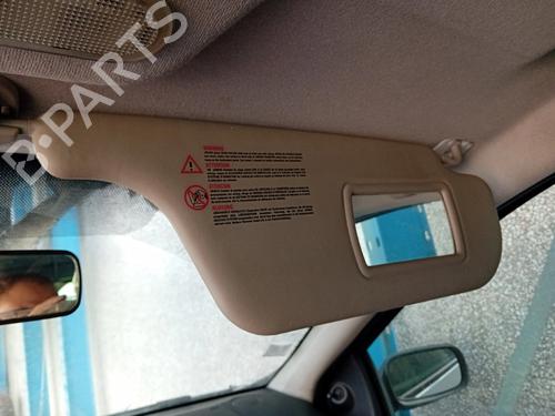 Used Right sun visor Right sun visor 38439225 38439225