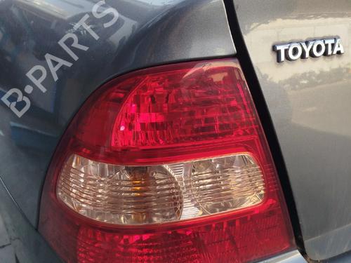 Used Left taillight Left taillight TOYOTA COROLLA Saloon (_E12_) 1.4 VVT-i (ZZE120_, ZZE120R) (97 hp) 40045556 40045556