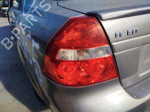 Used Left taillight Left taillight CHEVROLET AVEO / KALOS Hatchback (T250, T255) 1.2 (72 hp) 40183216 40183216