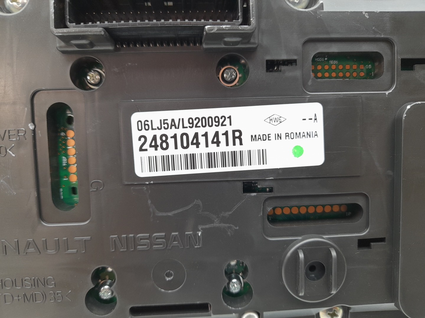 Instrument cluster RENAULT CAPTUR II TCe 130 (HFMF) 10068526 BParts