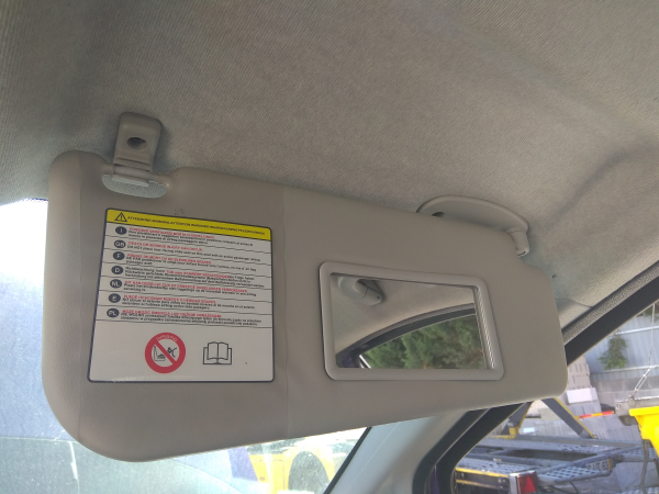 Sonnenblende Rechts Fiat Punto Evo 199 B Parts