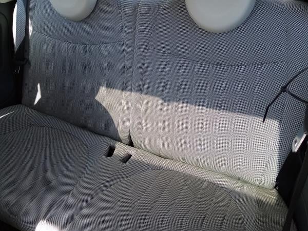 fiat 500 isofix points