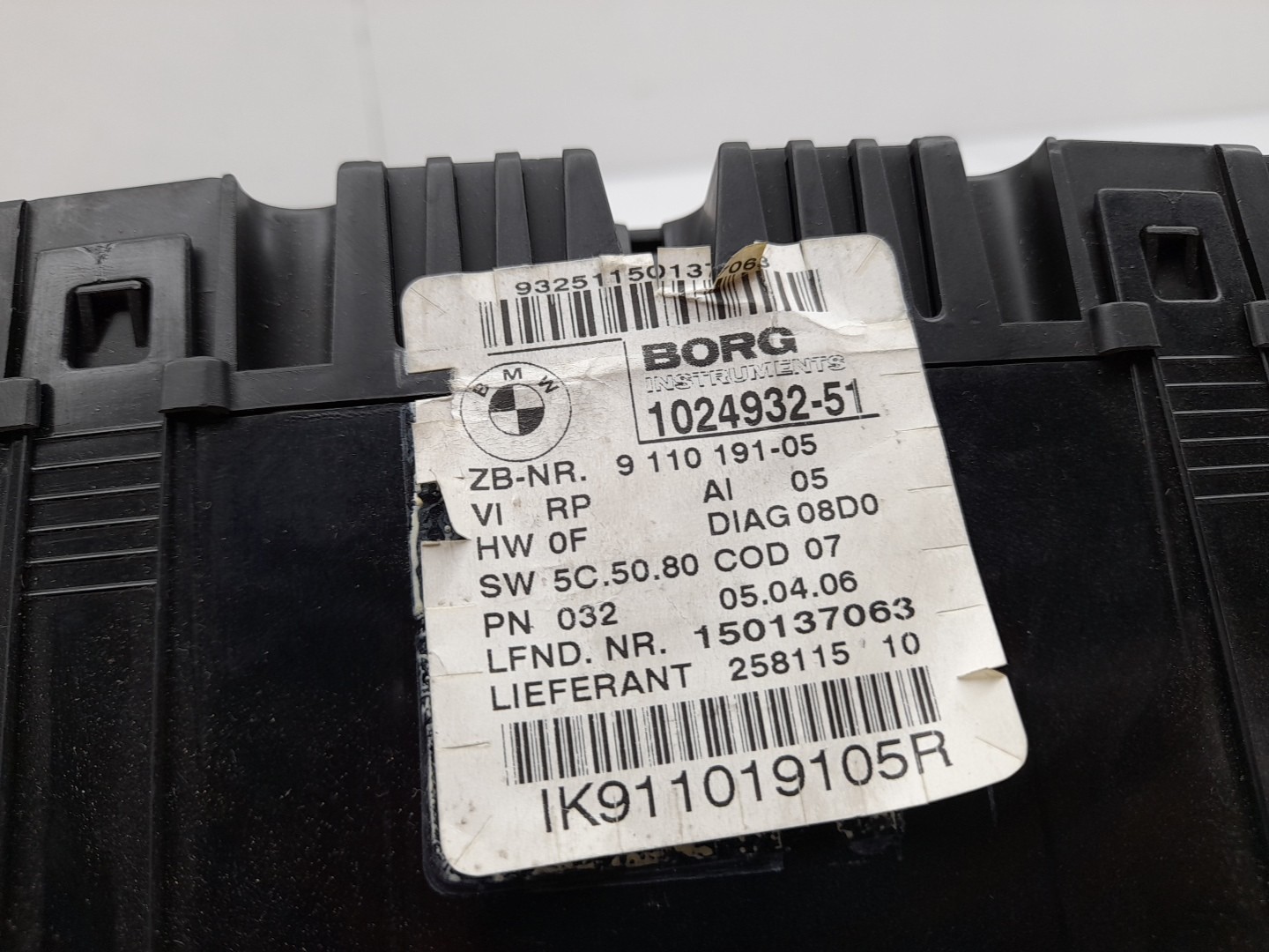 Instrument cluster BMW 1 (E87) 118 i 4996458 BParts