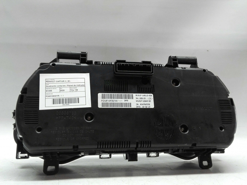 Instrument cluster RENAULT CAPTUR II TCe 130 (HFMF) 6568421 BParts