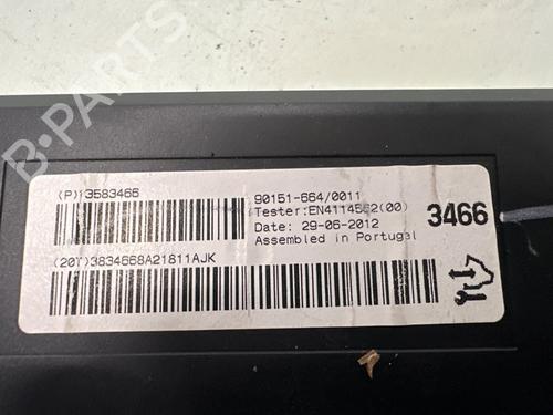 Electronic module OPEL MERIVA B MPV (S10) 1.4 (75) | BP33630997M83 - Image 4