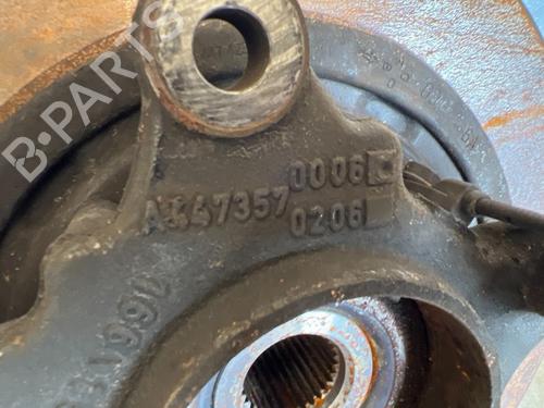 Left rear steering knuckle MERCEDES-BENZ VITO Van (W447) 119 CDI / BlueTEC (447.601, 447.603, 447.605) | BP16160957M27 
