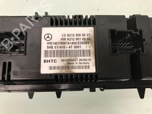 Climate control MERCEDES-BENZ E-CLASS (W212) E 200 CDI / BlueTEC (212.005, 212.006) | BP12479618I5 