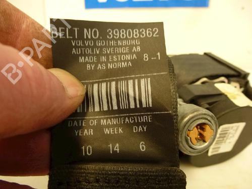 Rear left seatbelt VOLVO S80 II (124) 4.4 V8 AWD | BP12474948I29 