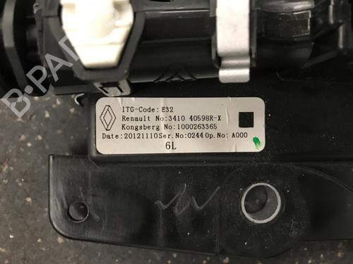 Gear lever RENAULT ZOE (BFM_) ZOE | BP12477526M90 