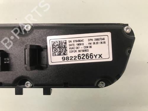 Climate control OPEL CROSSLAND X / CROSSLAND (P17, P2QO) 1.2 (75) | BP12480735I5 