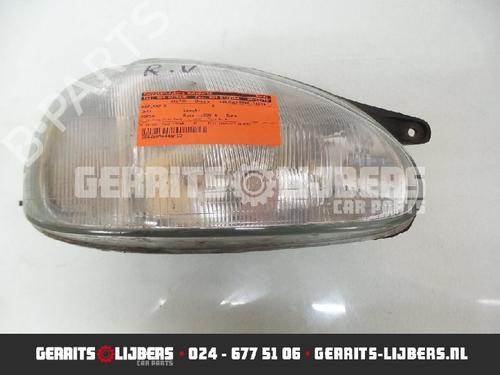 Højre forlygte OPEL CORSA B (S93) 1.2 i 16V (F08, F68, M68) (65 hp) 12247420