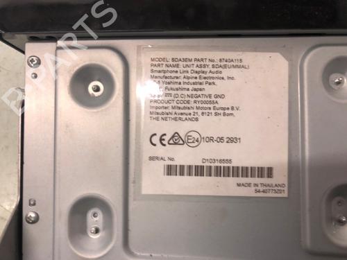 Control unit MITSUBISHI MIRAGE / SPACE STAR VI Hatchback (A0_A) 1.2 | BP25021187M11 - Image 5