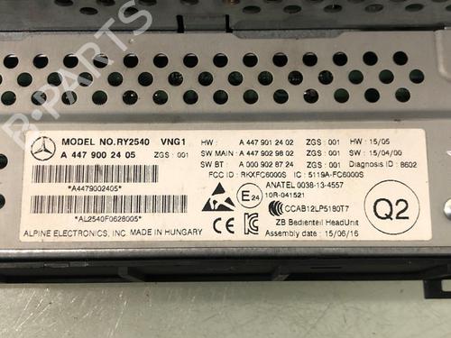 Display monitor MERCEDES-BENZ VITO Van (W447) 119 CDI / BlueTEC (447.601, 447.603, 447.605) | BP16282957C48 