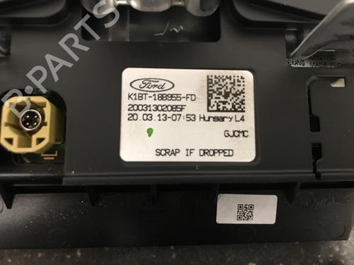 Display monitor FORD FIESTA VII (HJ, HF) 1.0 EcoBoost | BP12481037C48 