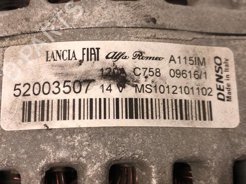 Alternator FIAT DOBLO Cargo (263_) 1.6 D Multijet (263WXD1B, 263WXR1B, 263WXX1B, 263ZXD1B,... | BP19301575M7 