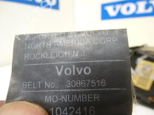 Rear right seatbelt VOLVO S40 I (644) 1.8 | BP12476809I28 