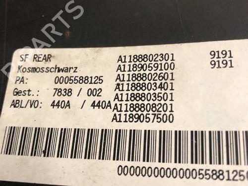 Rear bumper MERCEDES-BENZ CLA (C118) CLA 200 (118.387) | BP25704752C8