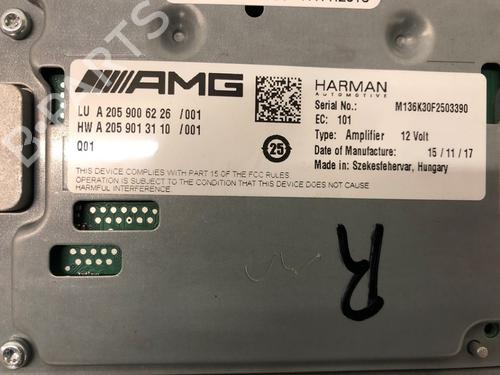 Electronic module MERCEDES-BENZ C-CLASS Coupe (C205) C 300 (205.348) | BP15630194M83 