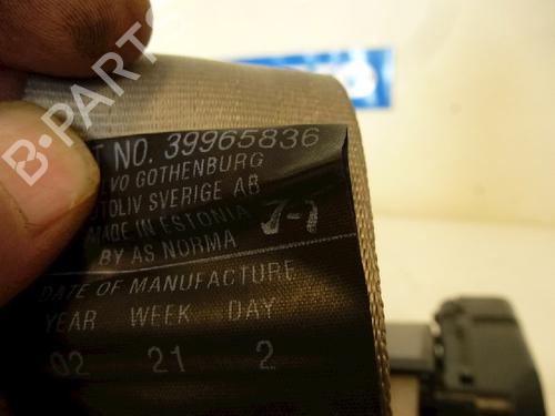 Rear left seatbelt VOLVO S80 I (184) 2.4 | BP12474959I29 
