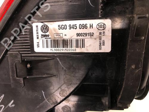 Right taillight VW GOLF VII (5G1, BQ1, BE1, BE2) 1.4 TSI | BP15628368C35 