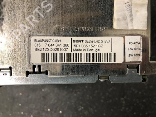 Radio SEAT TOLEDO III (5P2) 1.6 | BP12483240E6 