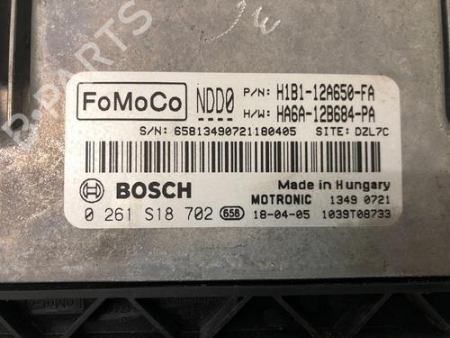 Engine control unit (ECU) FORD FIESTA VII (HJ, HF) 1.0 EcoBoost | BP12486146M57 