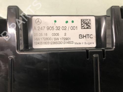 Climate control MERCEDES-BENZ A-CLASS (W177) A 250 (177.046) | BP12486287I5 
