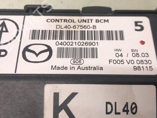 Electronic module MAZDA 2 (DE_, DH_) 1.3 (DE3FS) | BP25705016M83 - Image 3