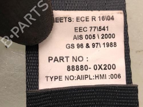 Front right seatbelt HYUNDAI i10 I (PA) 1.1 | BP17180160I25 