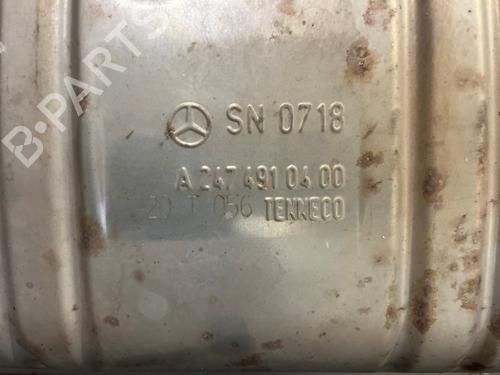 Exhaust system MERCEDES-BENZ CLA (C118) CLA 200 (118.387) | BP25704698M121 
