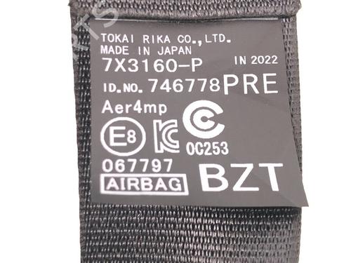 Front right seatbelt TOYOTA COROLLA Cross (ZVG1_, ZSG1_, MXGH1_, MXGA1_) 2.0 VVTi Hybrid (MXGH12, MXGH10) | BP15632364I25 