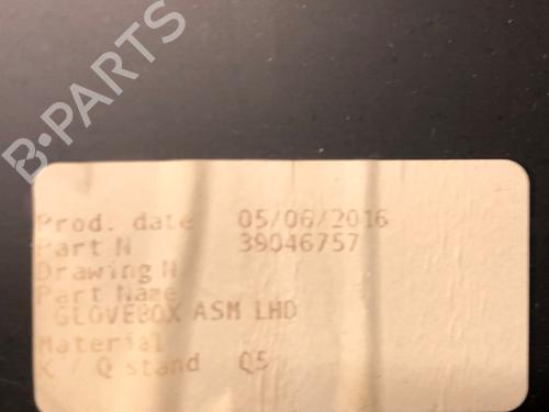 Glove box OPEL ASTRA K Sports Tourer (B16) 1.6 CDTi (35) | BP22605598C95 