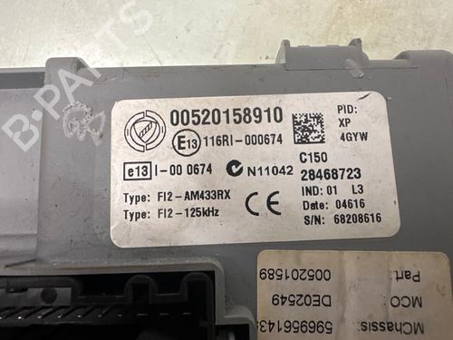 Fuse box OPEL COMBO Box Body/MPV (X12) 1.6 CDTI (B05) | BP32856020E1 - Image 6