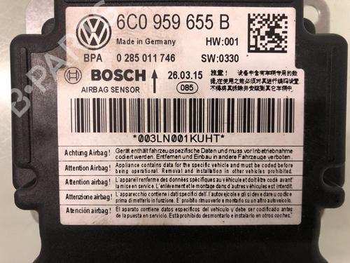 ECU airbags VW POLO V (6R1, 6C1) 1.2 TSI | BP12484977M53 