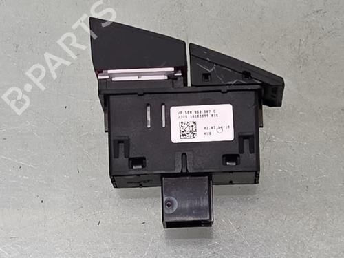 Warning switch SKODA OCTAVIA III Combi (5E5, 5E6) 1.2 TSI | BP38068240I22 - Image 3