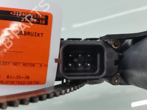 Front left window mechanism OPEL ZAFIRA A MPV (T98) 2.0 OPC (F75) | BP12249966C22 