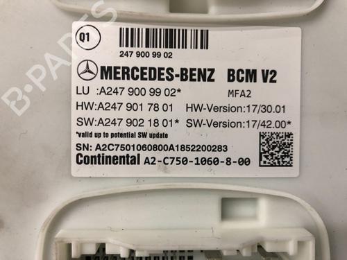 Electronic module MERCEDES-BENZ A-CLASS (W177) A 250 (177.046) | BP12486257M83 