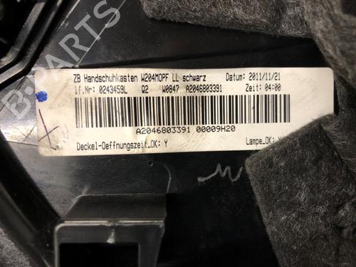 Glove box MERCEDES-BENZ C-CLASS (W204) C 180 CGI (204.049) | BP17827393C95 