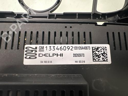 Climate control OPEL MERIVA B MPV (S10) 1.4 (75) | BP33630856I5 - Image 3