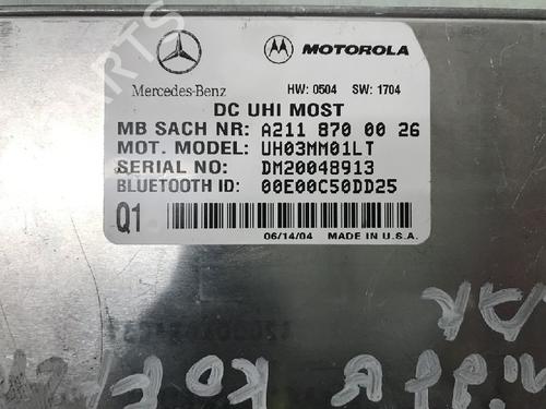 Electronic module MERCEDES-BENZ E-CLASS (W211) E 400 CDI (211.028) | BP13160565M83 
